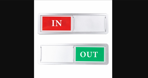 [SE101739] door name plate double slider